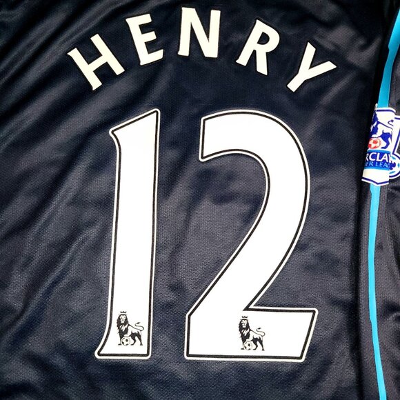 Henry Arsenal 2011 2012 Long Sleeve Away Soccer Jersey Shirt L SKU# 423984-472 - Picture 4 of 9
